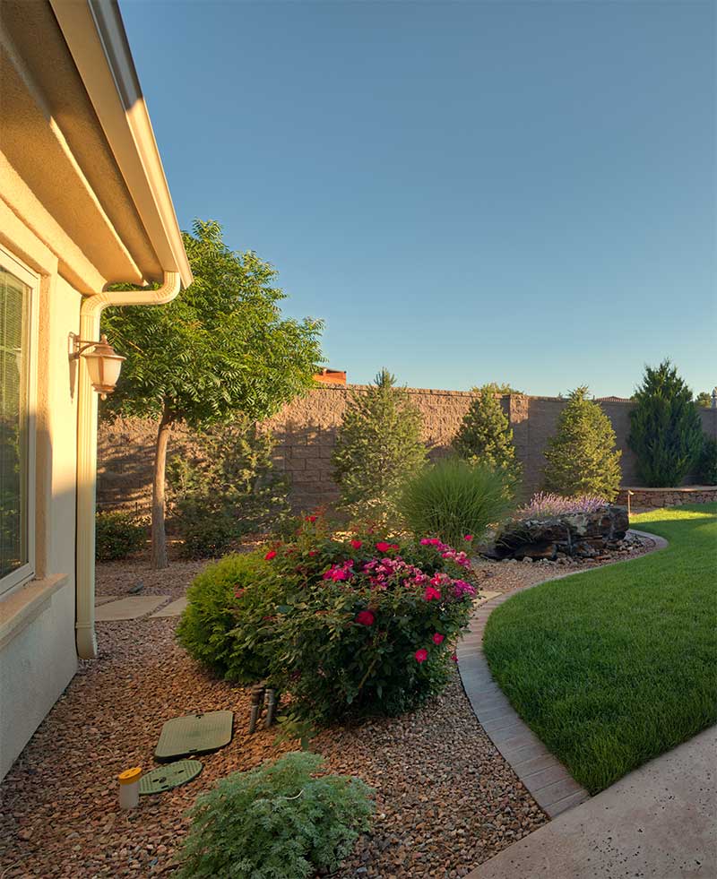 Residential Landscape by Whelchel Landscape and Constrution, Albuquerque, NM